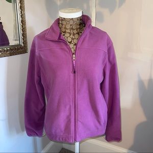 LL Bean Women’s Fleece Zip-Up Size M